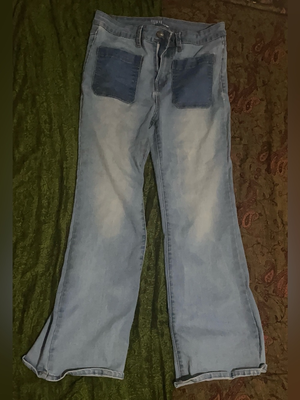 Light Blue Women's Flared/Boot Cut Jeans